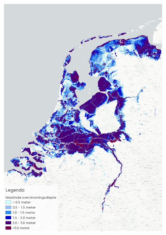 Overstromingsdiepte