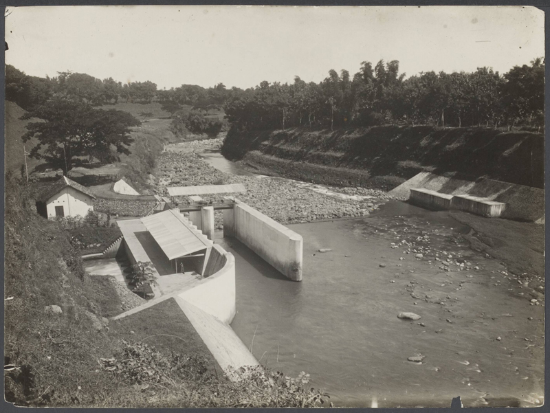 Waterbouwkundige werken op Java, Nederlands-Indië (1932) Nationaal Archief